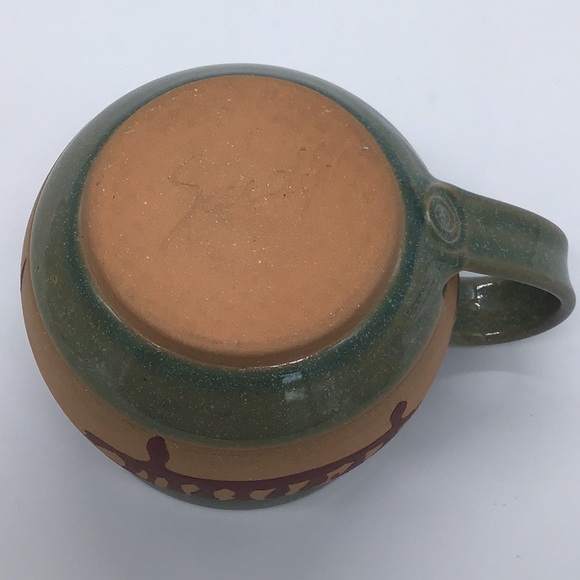 Pair Of Hand Thrown Pottery Mugs - Picture 7 of 14